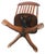 Late 19th Century Victorian Oak Swivel Desk Chair For Sale - Image 11 of 14