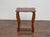Austrian Biedermeier 19th Century Walnut Side Table With Star Marquetry Top For Sale - Image 11 of 11