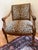 Vintage Pair of Louis XVI-Style Carved Fauteuil Armchairs in Leopard Print For Sale In San Francisco - Image 6 of 12