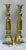1960s Chinoiserie Tall Brass Candlesticks a Pair For Sale - Image 10 of 10