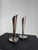 Hans Jensen Danish Modern Calla Lily Silverplate Candlesticks, Pair For Sale - Image 4 of 4