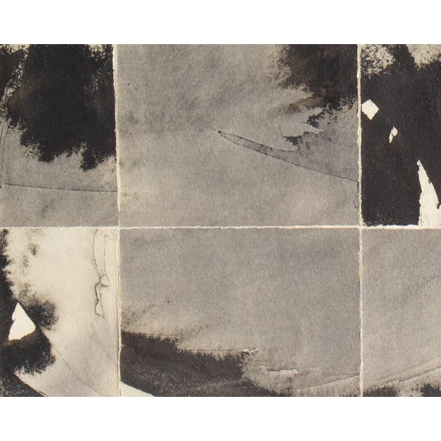 1960s 1960s Abstract Watercolor Painting by Le Rouse For Sale - Image 5 of 8
