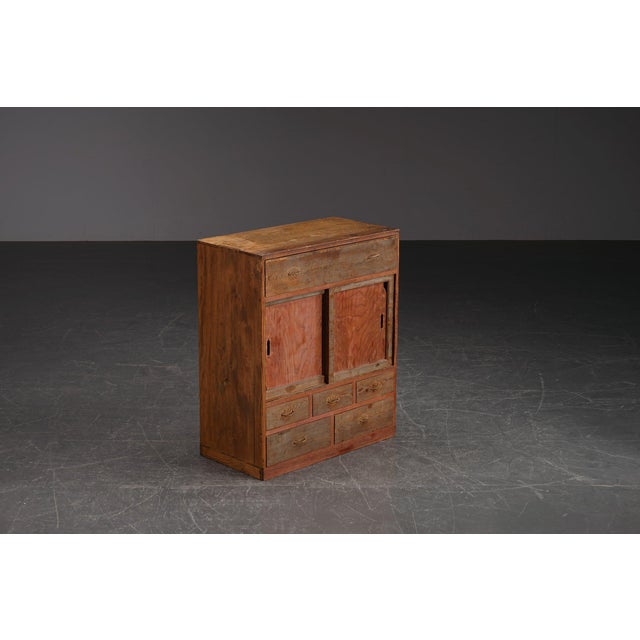Modernist Tansu Cabinet, 1920s For Sale - Image 16 of 18