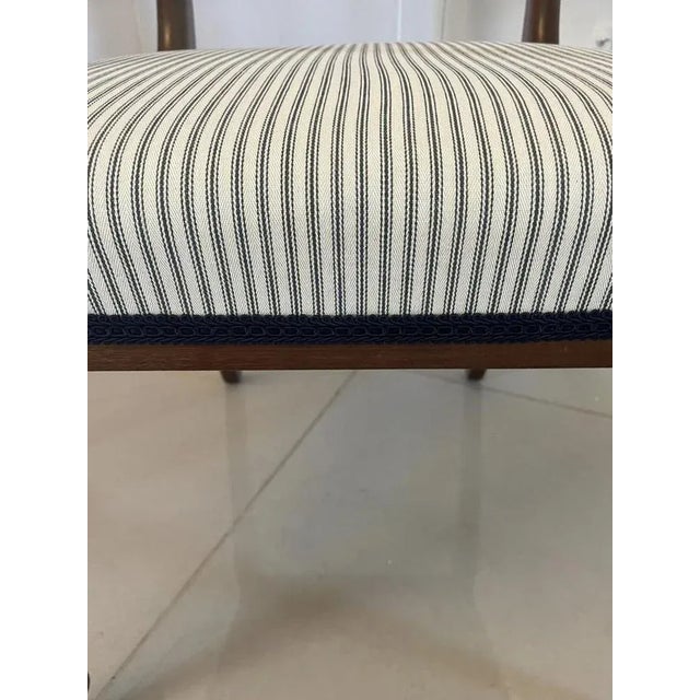 Antique Carved Mahogany Desk Chair For Sale - Image 9 of 15