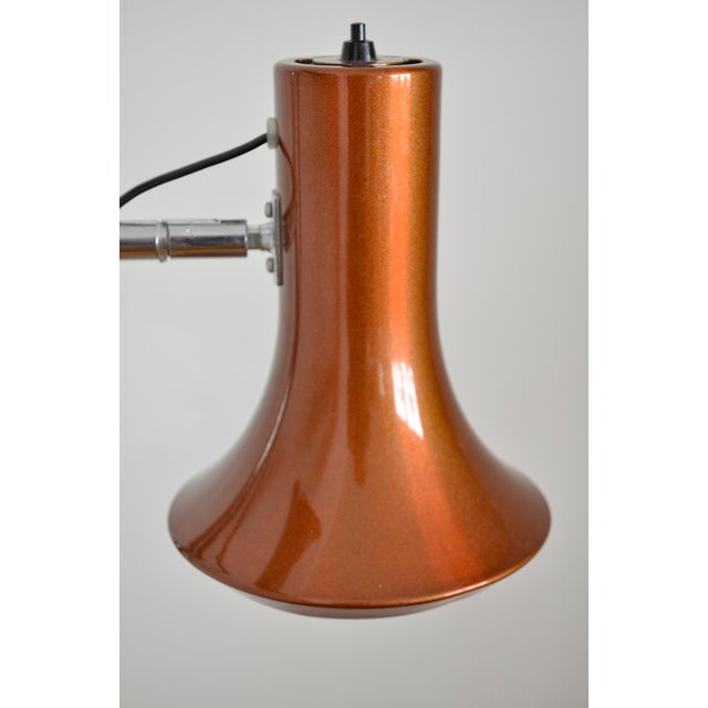 1970s Vintage Scandinavian Floor Lamp attributed to Jo Hammerborg for Fog & Mørup For Sale - Image 5 of 10