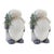 Kenneth Ludwig Chicago Gnome with Pine Tree Figurine (Set of 2) For Sale - Image 4 of 4