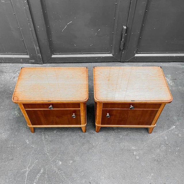 Vintage Bedside Tables, Set of 2 For Sale - Image 11 of 16