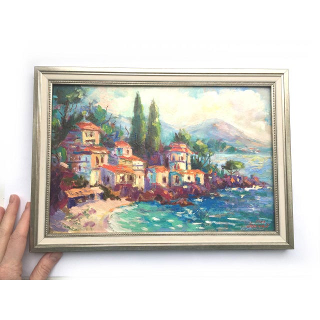 Hello, My name is Valeriya Serova, I am a professional artist. This is my framed original painting One of a kind. Only one...