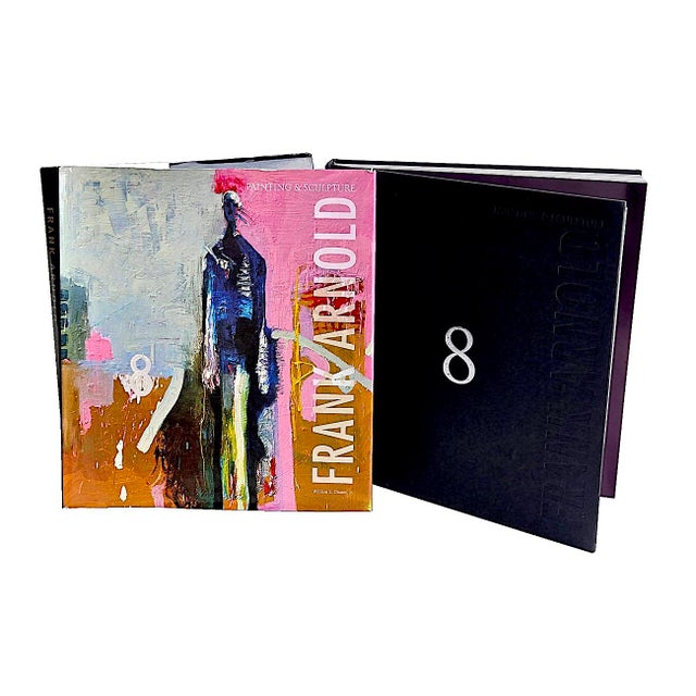 Offered is a signed monograph art book, "Frank Arnold Painting & Sculpture", by William Choate and Frank Arnold. The text...