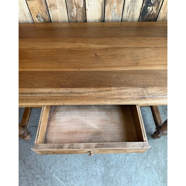 Antique Farmhouse Table, 1890s For Sale - Image 4 of 12