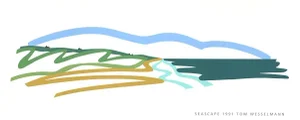 1991 Tom Wesselmann Seascape Serigraph