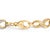 Contemporary Gold Vermeil 1/10 Cttw Diamond Infinity Link Bracelet For Sale - Image 3 of 4