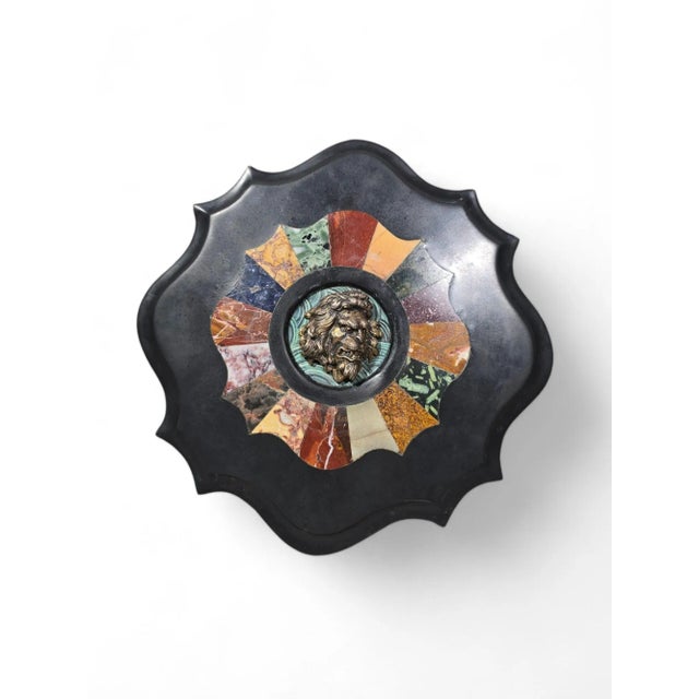 Italian Hardstone and Silver Plaque, Early 19th Century For Sale - Image 11 of 12