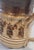 Decorative Pitcher with various shades of brown - light to dark Made of ceramic; handmade/hand designed H -6.5" W - 5 D 5...