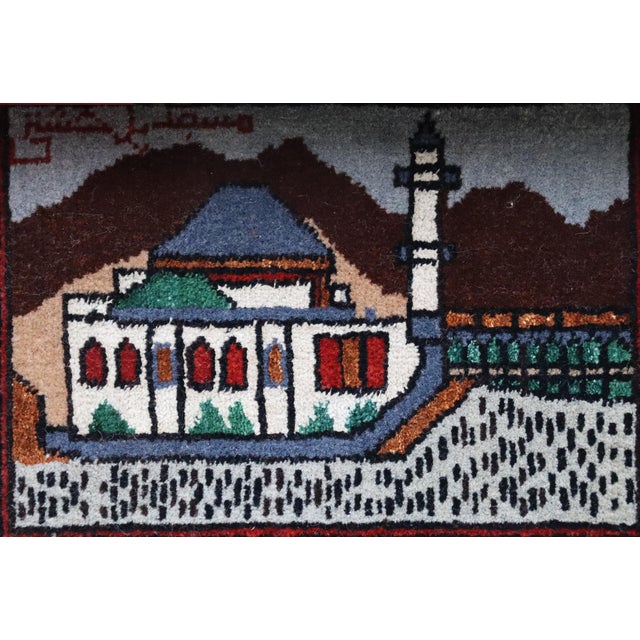 Vintage Hand Knotted Wall Rug, 1990s For Sale - Image 14 of 18