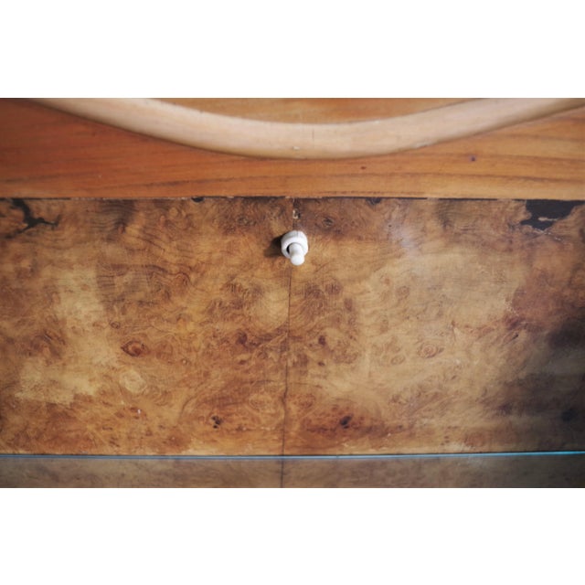 Large Console With Attached Tables & Mirror, 1950s, Set of 3 For Sale - Image 18 of 18