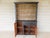 Primitive Shaker Style Paint Distressed Step Back Cabinet by Ezra G Tiffin Ohio For Sale - Image 9 of 18