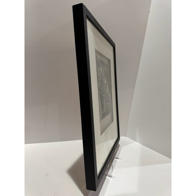 Marsha McCarthy Rejoice Signed Limited Edition 12/500 Drawings on Clay Framed For Sale In Atlanta - Image 6 of 9