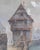 19th Century European Canal Townscape with Half-Timbered Architecture, Oil Painting For Sale In Atlanta - Image 6 of 8