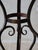 French Antique Arras Bistro Table in Wrought Iron with Horseshoe Feet, 1890s For Sale - Image 3 of 12