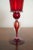 Italian Handcrafted Chalice in Blown Murano Glass 1970s For Sale In New York - Image 6 of 9