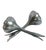 Metal Vintage Silver Plate Garlic Bulb Salt & Pepper Shakers – A Pair For Sale - Image 7 of 9