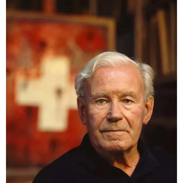 1970s Hans Burkhardt Pastel Gouache Nude 1973 Framed For Sale - Image 5 of 5