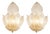 Italian Murano Glass Ninfea Wall Sconces, 1990s, Set of 2 For Sale