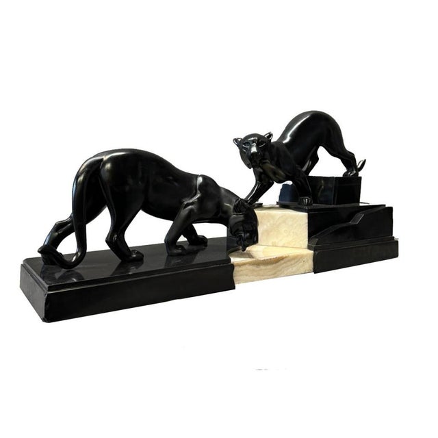 Art Deco Panthers by R. Rochard, Set of 2 For Sale - Image 12 of 13