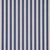 Contemporary SAMPLE - Schumacher Hanson Indoor/Outdoor Stripe Fabric In Navy For Sale - Image 3 of 4