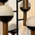 Mid-Century Modern Mid-Century Six-Light Floor Lamp in Brass, Lacquered Metal, and Glass attributed to Stilnovo, Italy, 1950s For Sale - Image 3 of 6