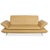 Yellow Leather Rossini Two-Seater Sofa with Manual Function from Koinor For Sale - Image 14 of 14