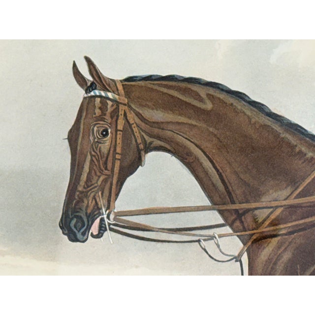 Late 20th Century C. Hunt for John F. Herring “Bloomsbury” Equestrian Engraving, Framed For Sale - Image 5 of 12