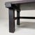 Black Low Japanese Minimalist Mingei Writing Table, 1910s For Sale - Image 8 of 11