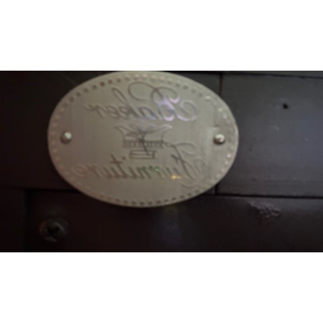 Baker Furniture Company 1980s Carved Italian Style Credenza by Baker Furniture For Sale - Image 4 of 6