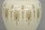 Vintage Lenox Porcelain and Brass Cream Jardinierie Decorated Table Lamp For Sale - Image 10 of 11
