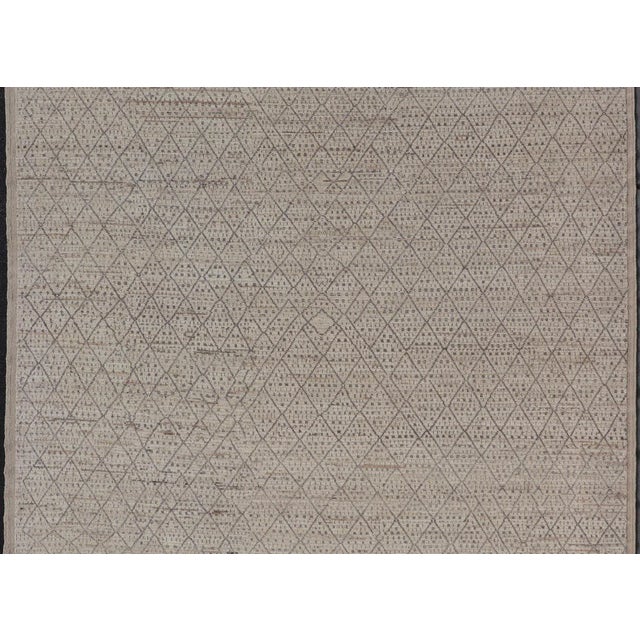 2020s Modern Moroccan Rug in Wool by Keivan Woven Arts 10'5 X 13'10 For Sale - Image 5 of 12