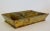 Mustard American Primitive Mustard Color Divided Cutlery Tray For Sale - Image 8 of 11