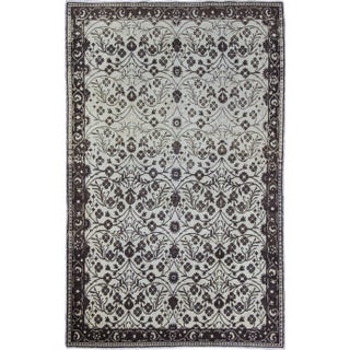 Antique Ushak Anatolian Turkish Rug, Natural Colors, C-1910's For Sale