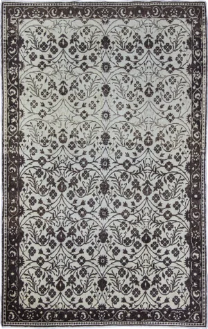 Ushak Anatolian Turkish Rug, Natural Colors, C-1920's