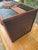 Mid-Century Modern Mid 20th Century Bohemian Woven Bamboo and Rattan Decorative Storage Chest With Sunburst Motif For Sale - Image 3 of 11