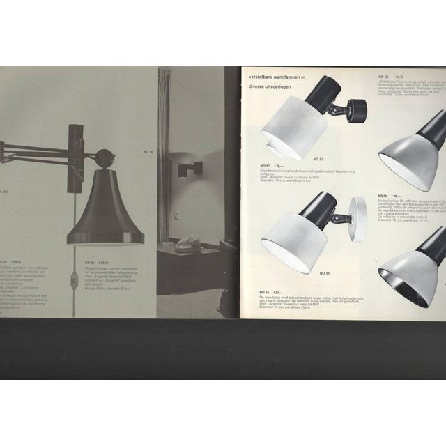Mid-Century Modern Swing-Arm Wall Lamp from Philips, 1960s For Sale - Image 11 of 13