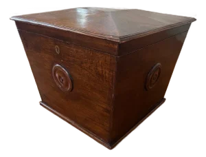 Colonial Antique Rosewood Box