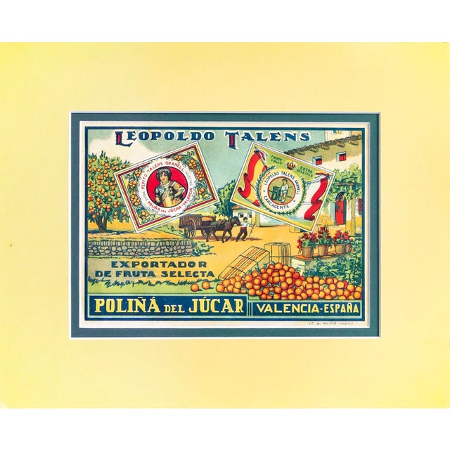 Date: 1920's Size: 16.5 x 13. 5 inches About The Poster: Purchased recently in Spain, this small poster was designed to be...