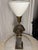 Brass 1960s Mid-Century Modern French Style Patinated Brass Double Horse Table Lamp For Sale - Image 8 of 11