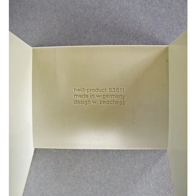 Black German Magazine Racks by Walter Zeischegg for Helit, 1970s, Set of 2 For Sale - Image 8 of 11