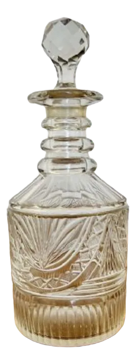 Cut Glass Decanter, 1800s