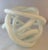 Late 20th Century Late 20th Century Vintage Licio Zanetti Murano White Twisted Cane Sculptural Knot For Sale - Image 5 of 10