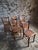 Vintage French Beech Wood Bistro Chairs, 1950s, Set of 6 For Sale - Image 15 of 18