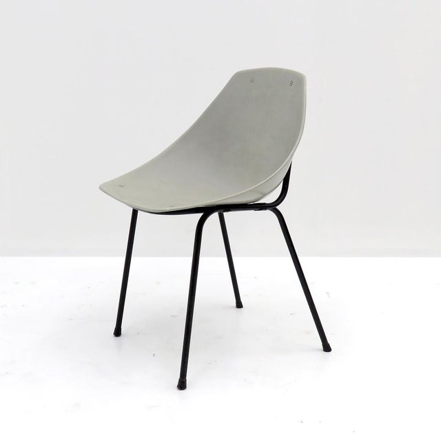 Meurop Set of Three Pierre Guariche for Meurop ‘Coquillage’ Dining Chairs, 1960 For Sale - Image 4 of 9